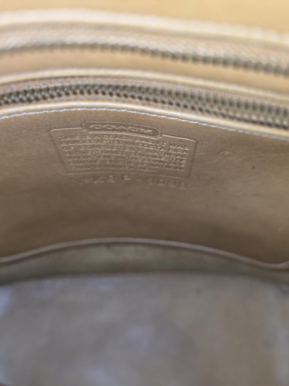 Coach Tribecca 9098 Vintage - Picture 12 of 14
